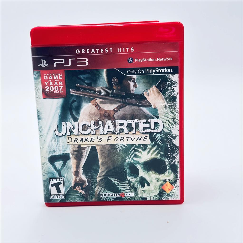 Uncharted: Drake's Fortune -- Greatest Hits Edition (Sony PlayStation 3, 2009)