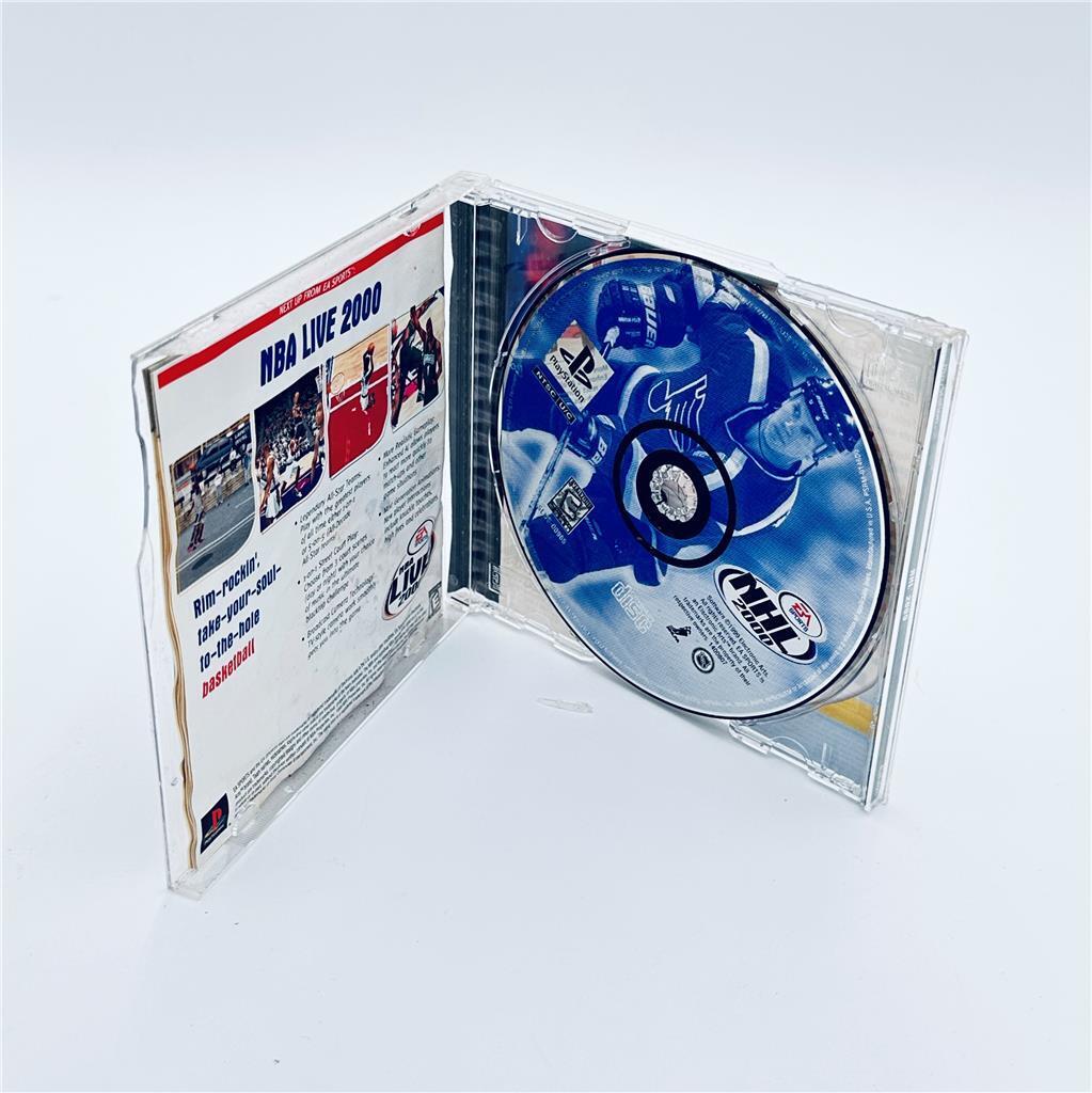 NHL 2000 (Sony PlayStation 1, 1999) water damage