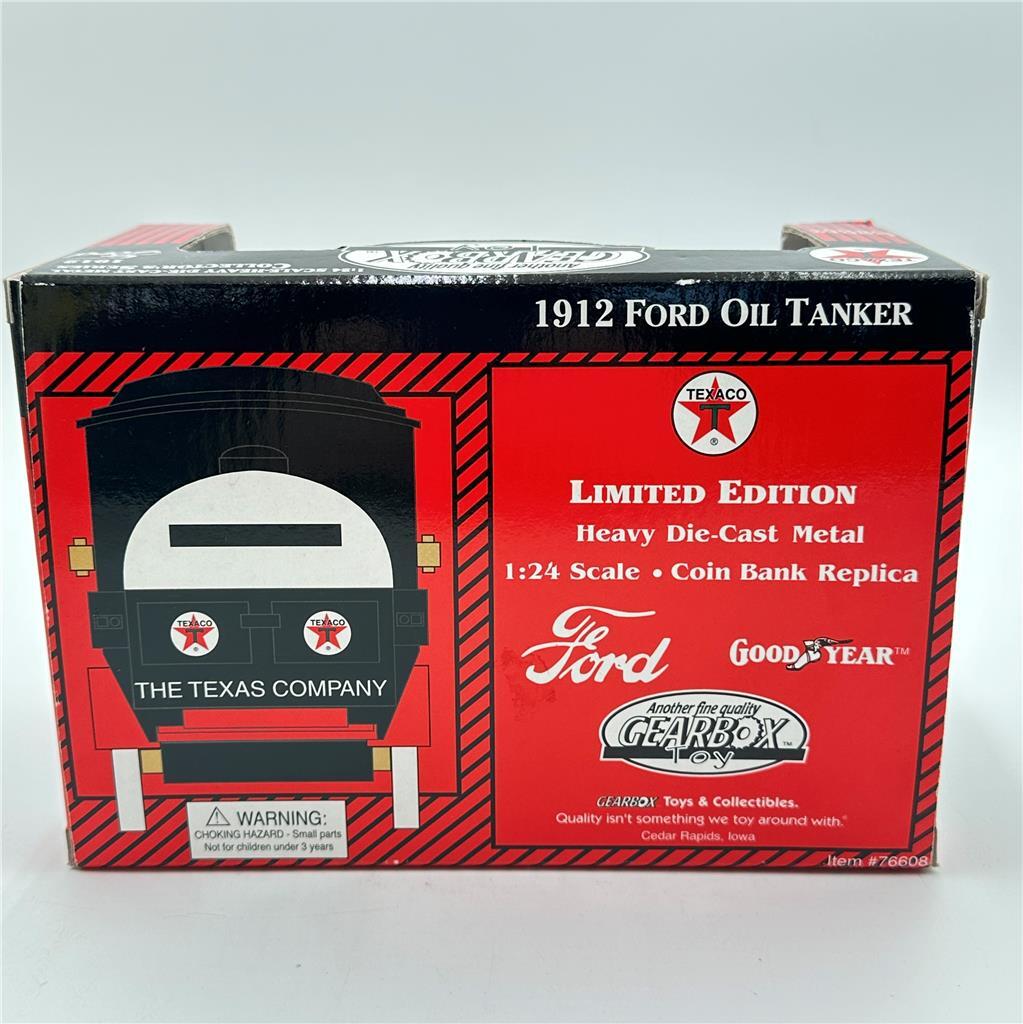 Gearbox Texaco 1912 Ford Pickup Truck Diecast Coin Bank