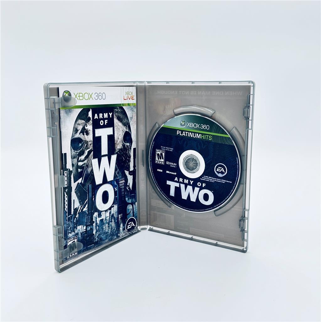 Army of Two -- Platinum Hits (Microsoft Xbox 360, 2008) - Compleate