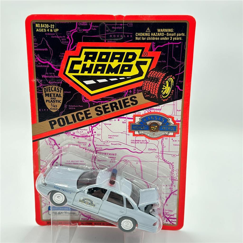 1994 Road Champs Police Series - Kansas - Diecast 1:43 Crown Victoria