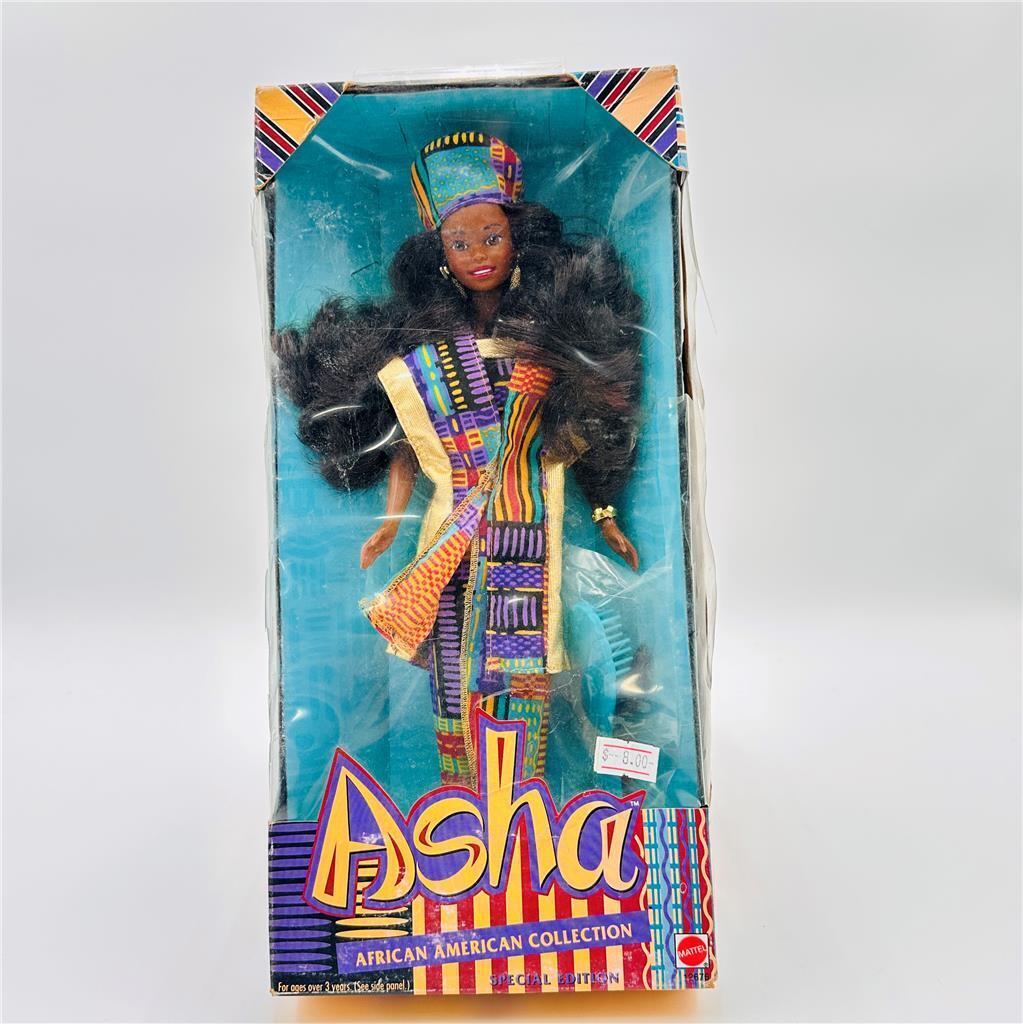 1994  African-American Collection Doll Asha Friend of Barbie / Mattel 12676