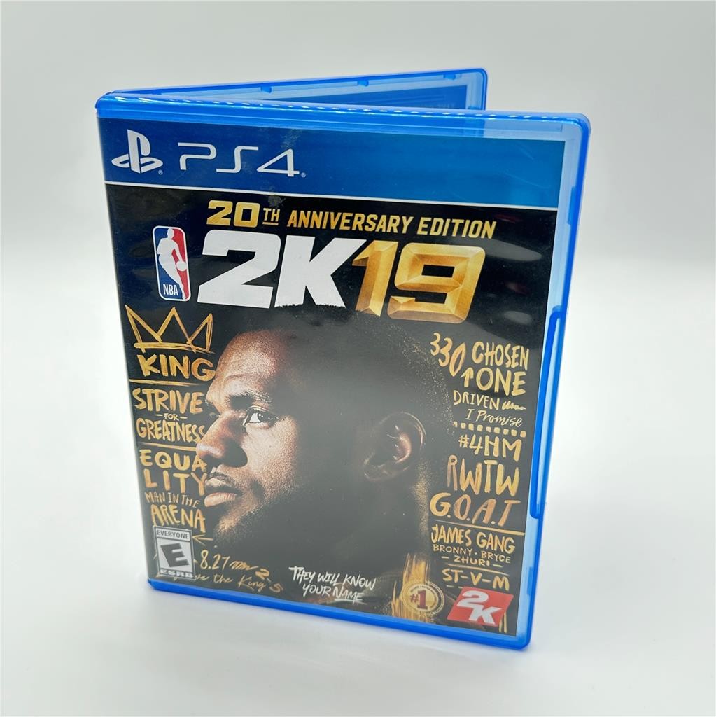 NBA 2K19 20th Anniversary (Play Station 4, 2018)