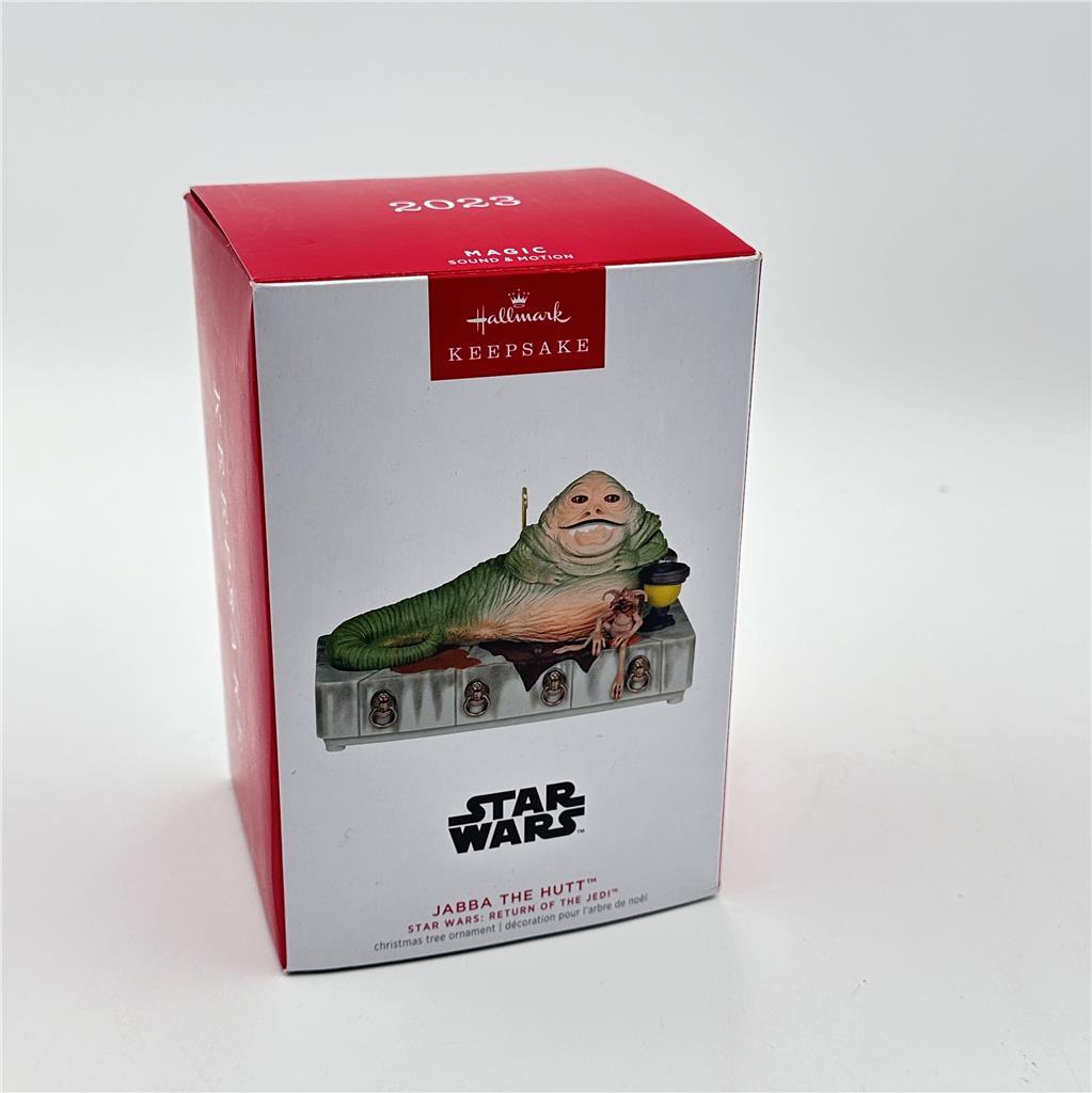 JABBA THE HUTT Hallmark Keepsake Ornament 2023 Star Wars NEW IN BOX Return Jedi