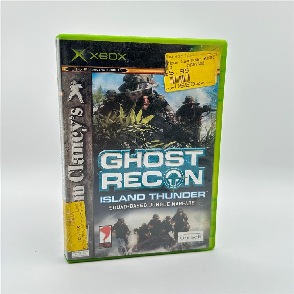 Tom Clancy's Ghost Recon: Island Thunder (Microsoft Xbox, 2003)