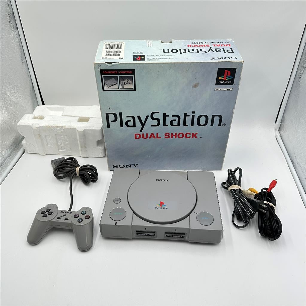 Sony PlayStation Launch Edition Home Console - Gray (SCPH-9001) Tested Works