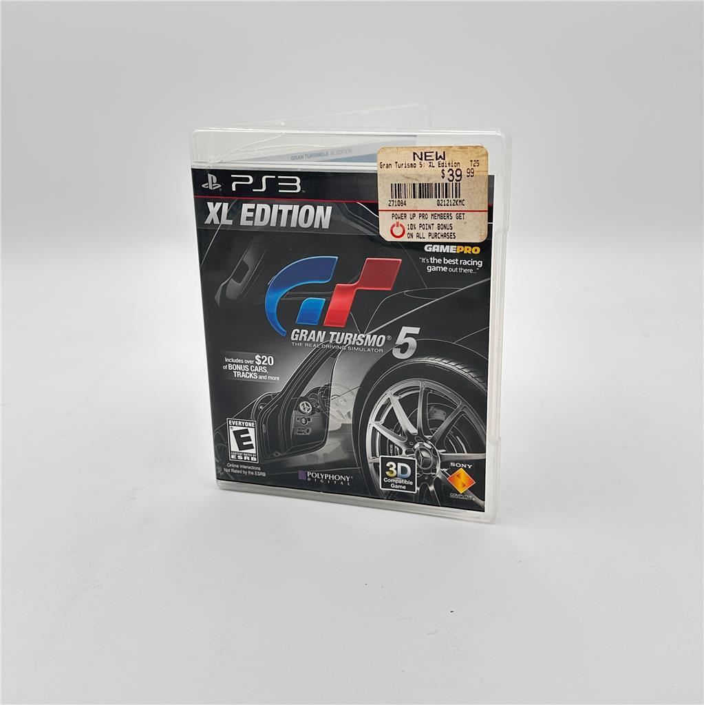 Gran Turismo 5 -- XL Edition (Sony PlayStation 3, 2012)