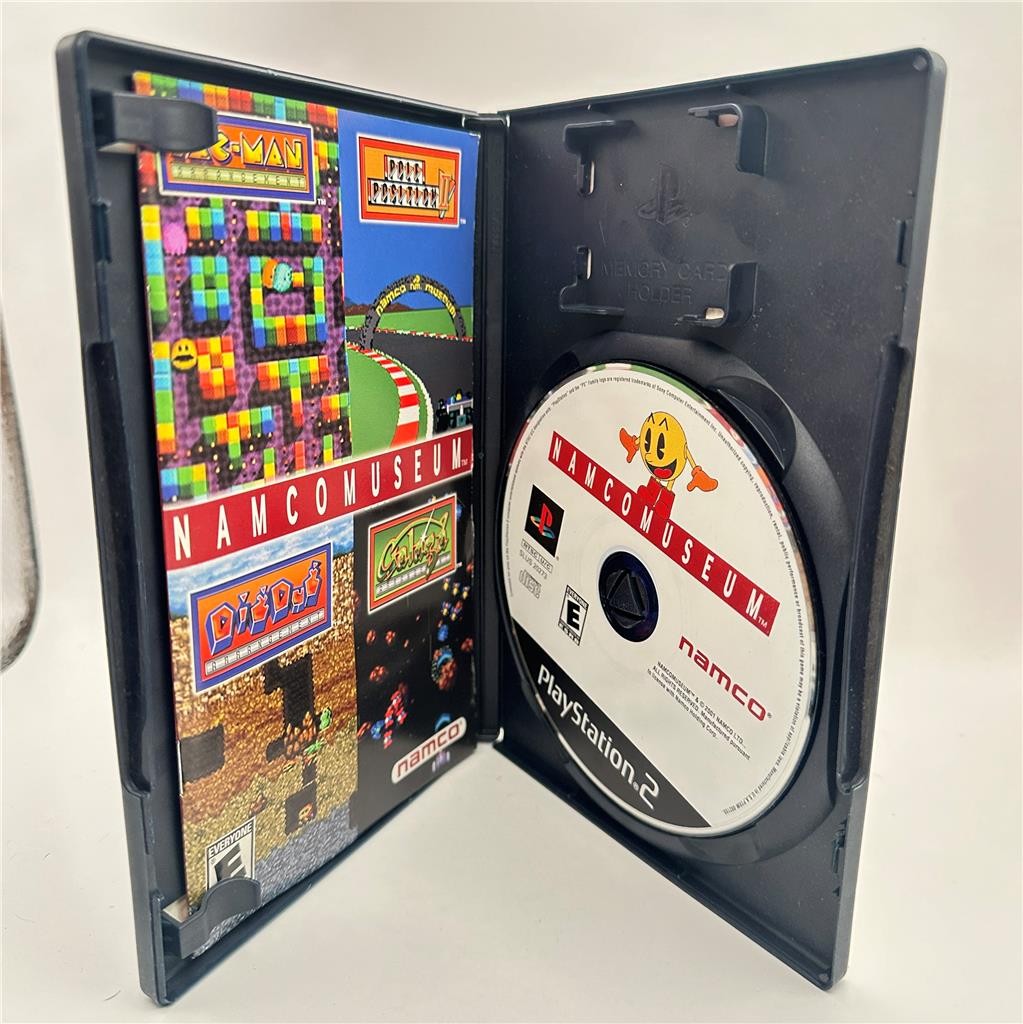 Namco Museum (Sony PlayStation 2, 2001) Black Label Compleate