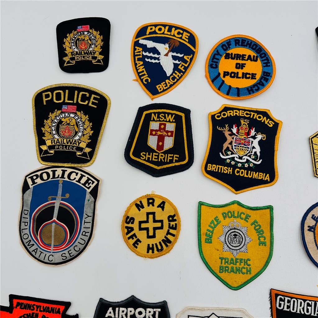 Police Law Enforcement Patches  Lot of 25