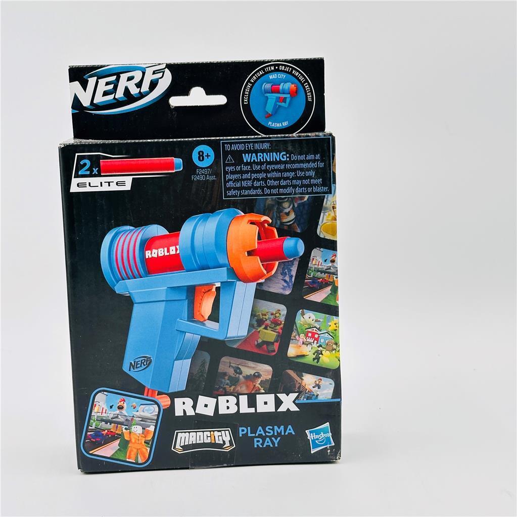 Nerf Roblox Mad City Plasma Ray Dart Blaster