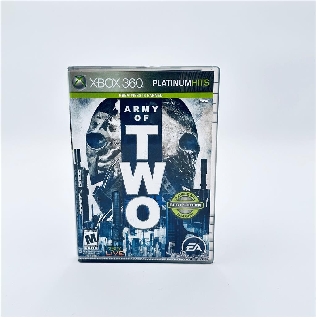 Army of Two -- Platinum Hits (Microsoft Xbox 360, 2008) - Compleate