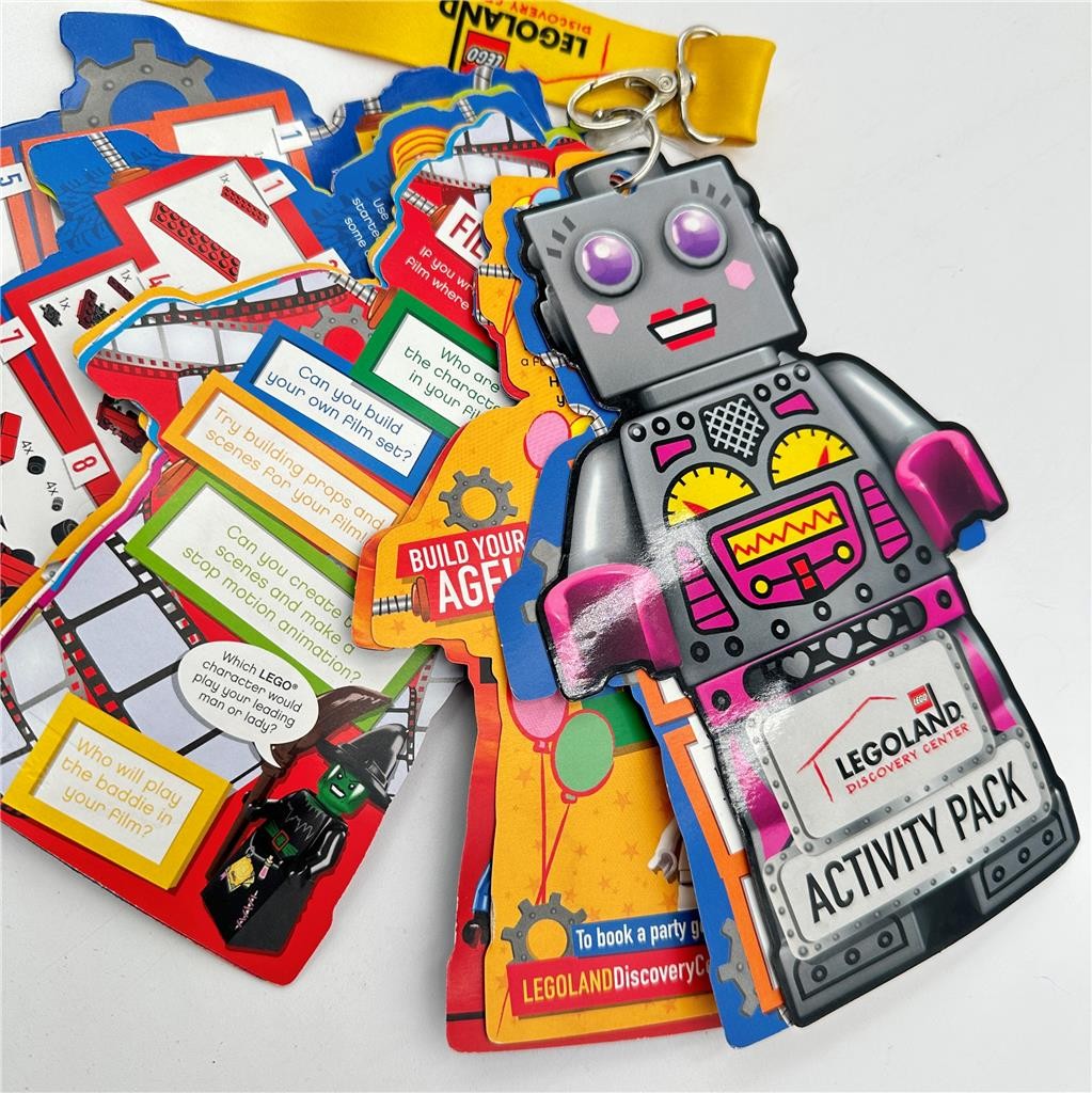 LegoLand Discovery Center with Activity Pack Lanyard