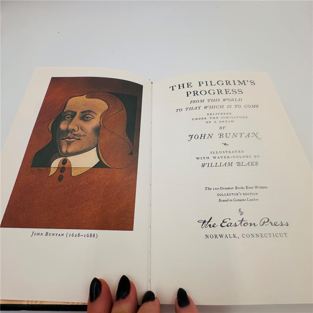EASTON PRESS 100 Greatest Books Ever Written 1979 The Pilgrim's Progress Bunyan