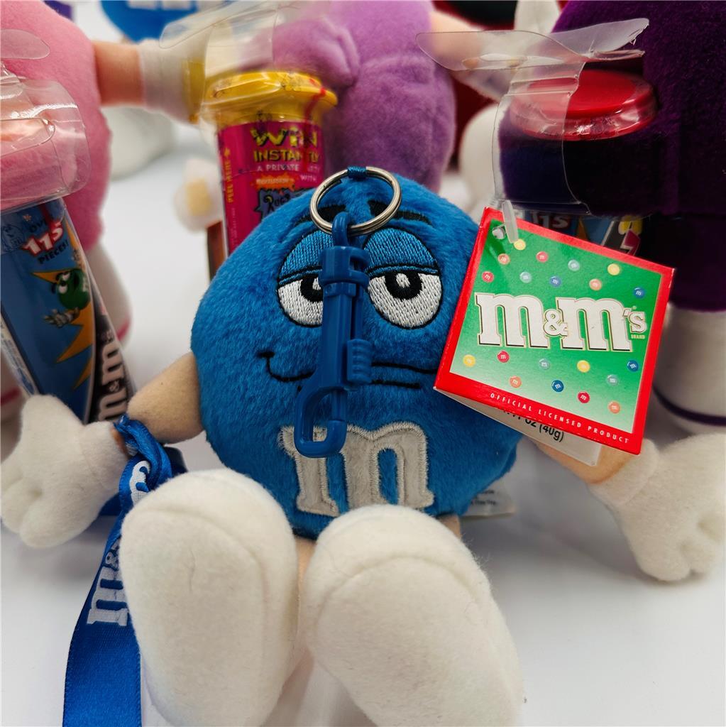 LOT OF 6 M&M'S Vintage Plushies Plush Toys