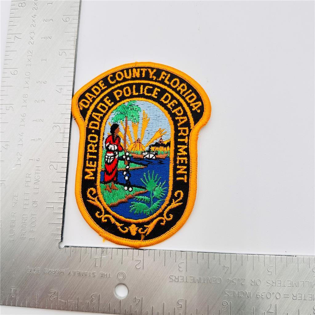 Dade County FL Metro Police Patch