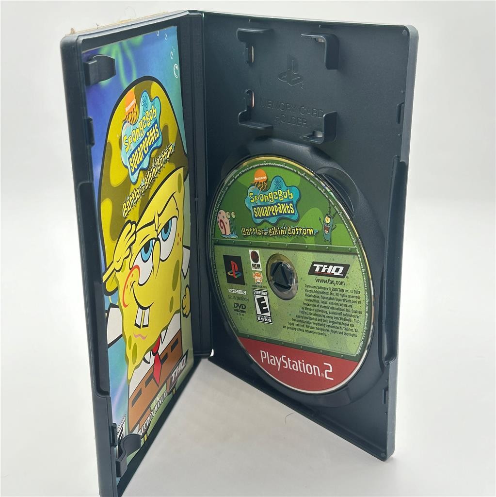 SpongeBob SquarePants: Battle for Bikini Bottom (PlayStation 2, 2003)