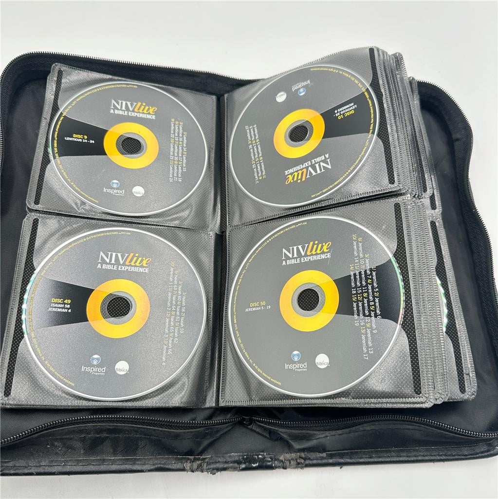 NIV Live A Bible Experience - Full Set - The Bible on 79 CDs plus 1 Enhanced DVD