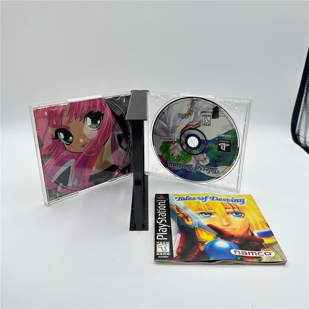 Tales of Destiny (Sony PlayStation 1, 1998) Missing Back Cover Art