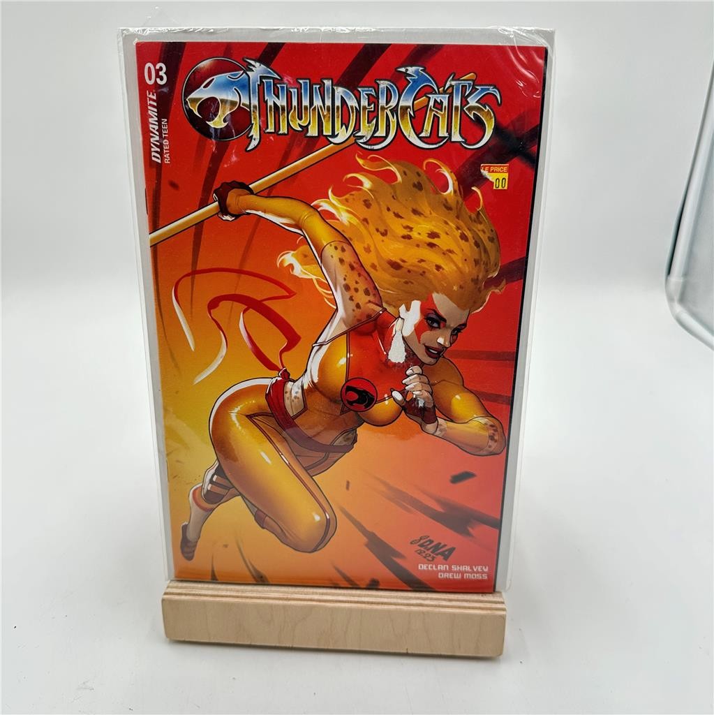Thundercats #3  Dynamite 03 DNA 12.23 Declan Shalvey Dress Moss
