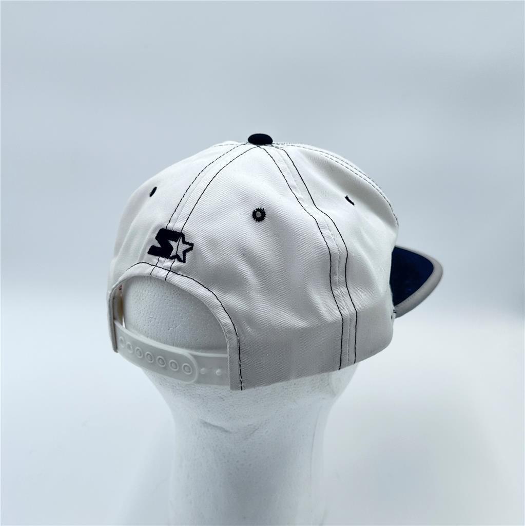 Starter White New York Yankees Baseball Hat With Snapback