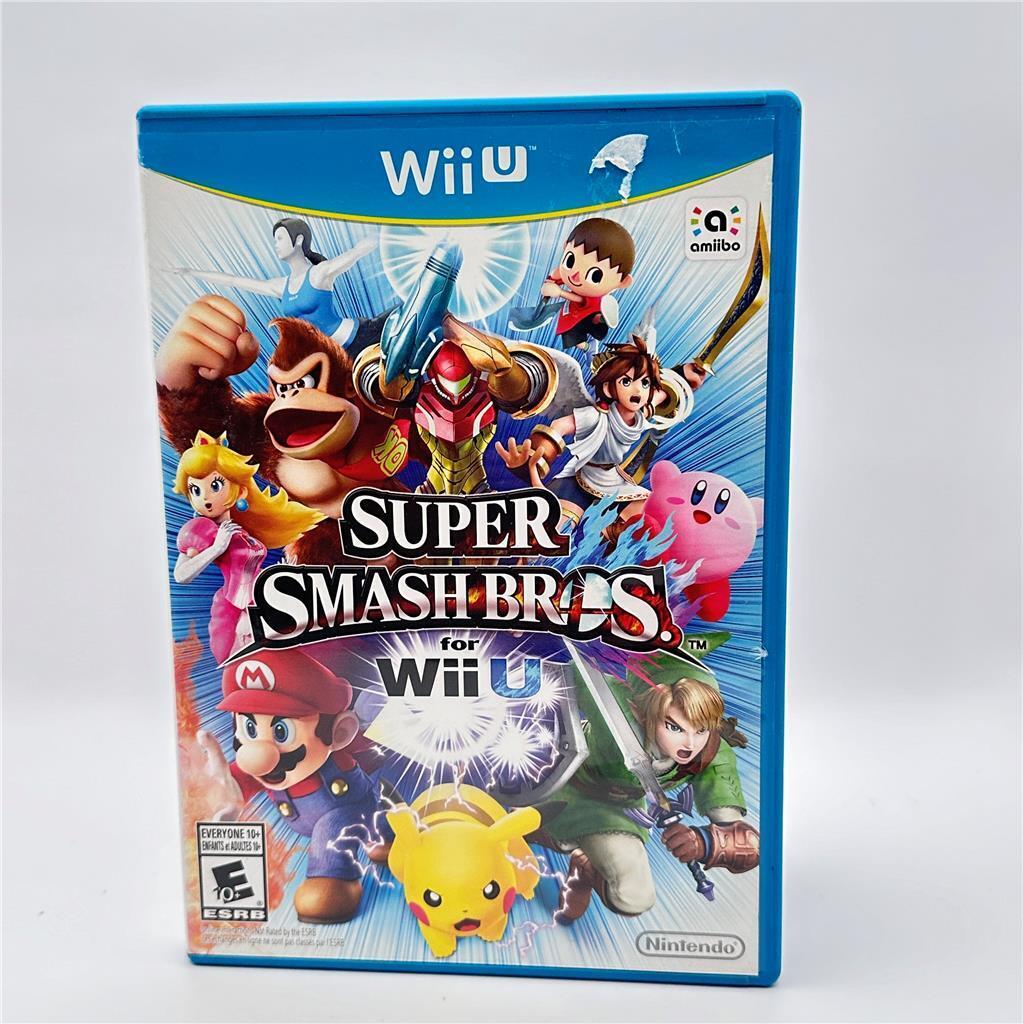 Super Smash Bros. (Wii U, 2014) no manual