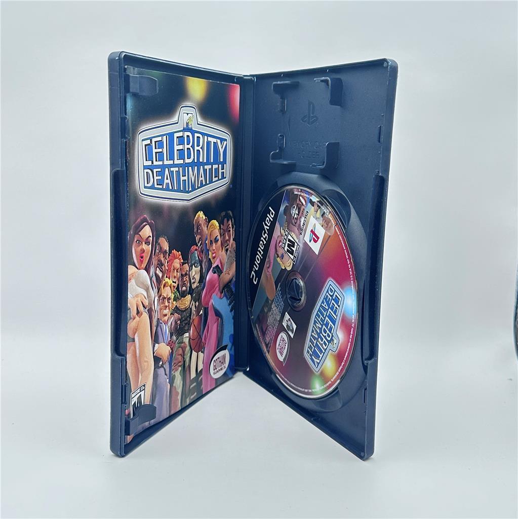MTV Celebrity Deathmatch - PlayStation 2, PS2 - Complete CIB - Black Label