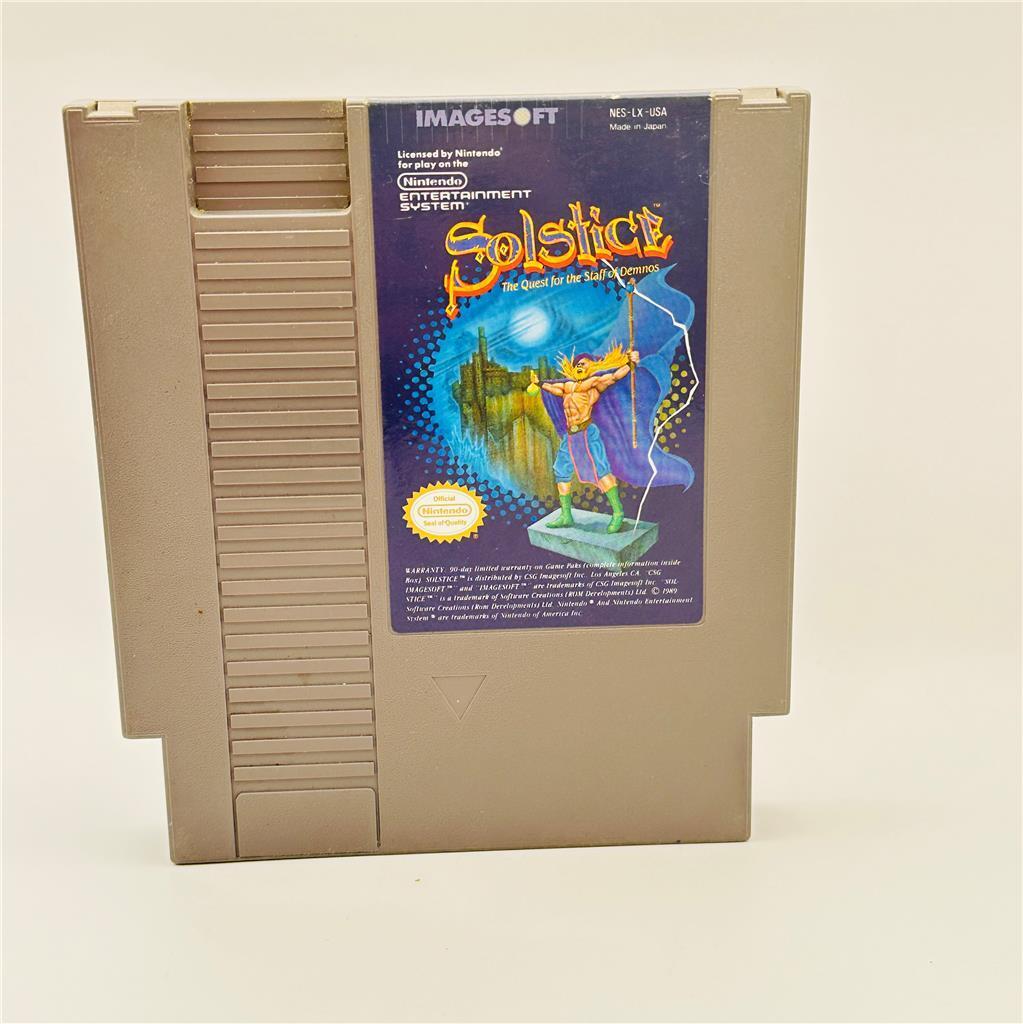 Solstice: The Quest for the Staff of Demnos (Nintendo Entertainment System, 1990