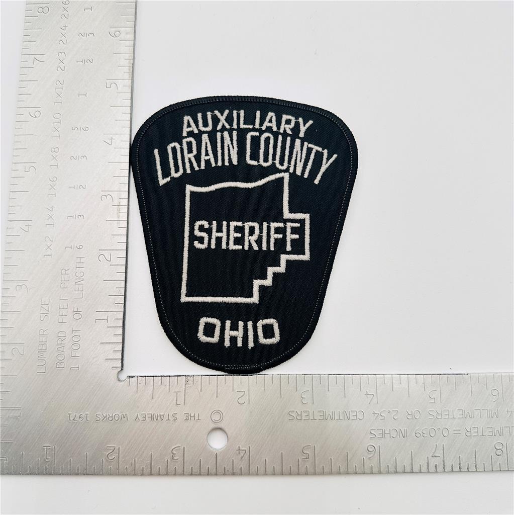 Lorain County Ohio Auxiliary Sheriff Patch