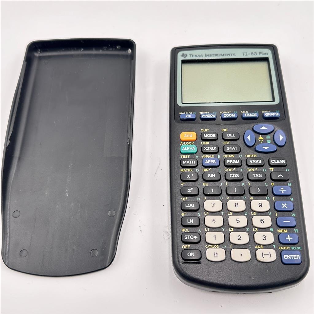 Texas Instruments TI-83 Plus Scientific Calculator Tested Works