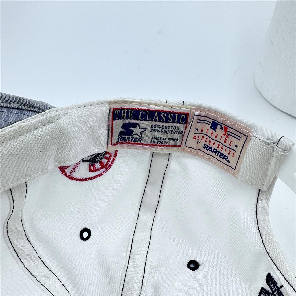 Starter White New York Yankees Baseball Hat With Snapback