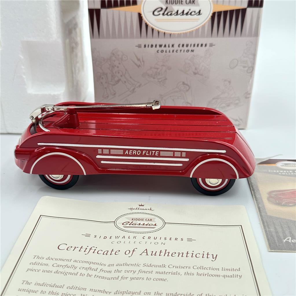 Hallmark Kiddie Car Classics 1940 Garton Aero Flite Wagon Sidewalk Cruisers