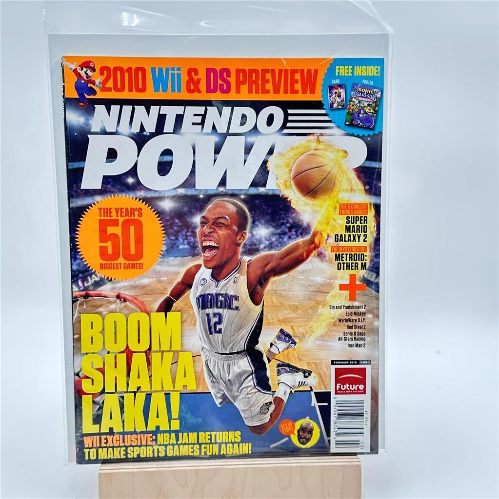 Nintendo Power Magazine Volume 263 February 2010 No Poster