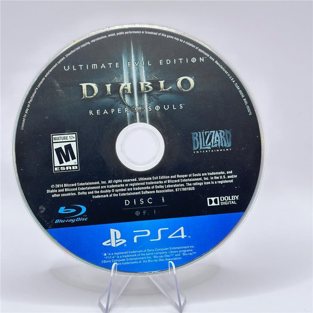 Diablo III: Ultimate Evil Edition (Playstation 4, 2014)