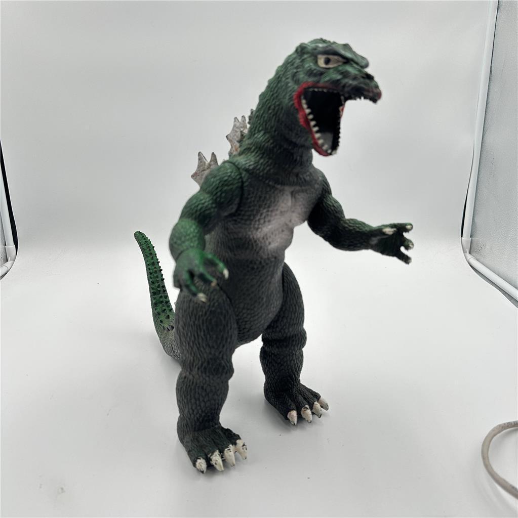 VTG 1985 Imperial Toy Godzilla 13” Articulated Toho Green Big