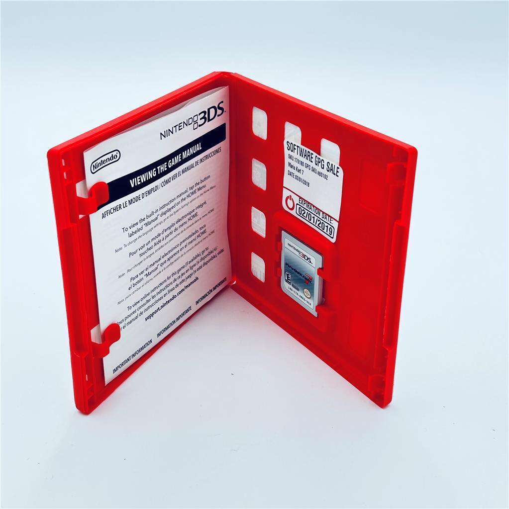Mario Kart 7 - Nintendo 3DS - Red Case - Digital Manual Flyer