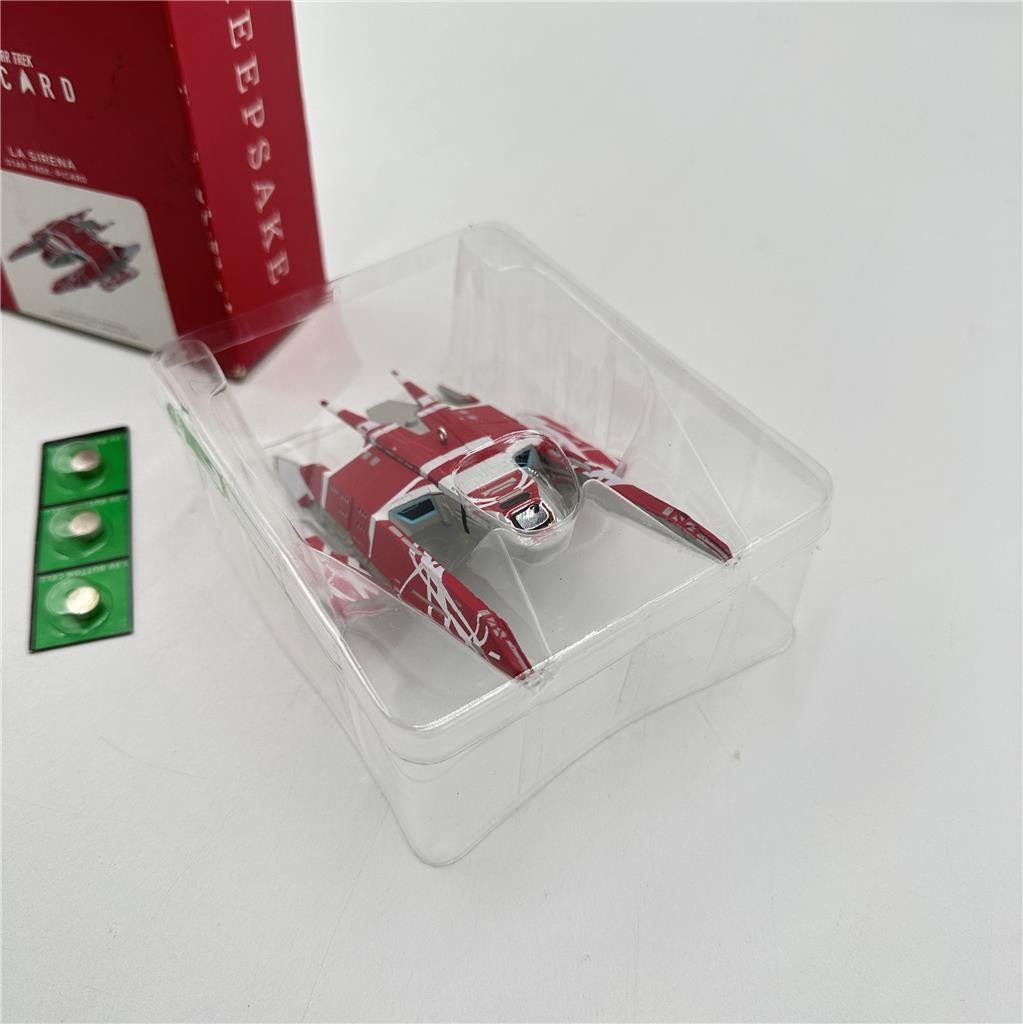 Hallmark Christmas Ornament 2021 LA SIRENA Star Trek Picard Batteries included