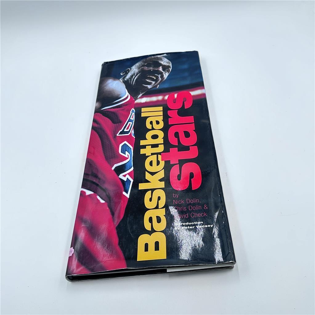 BASKETBALL STARS By David Check &  Nick & Chris Dolin - Hardcover Michael Jordan