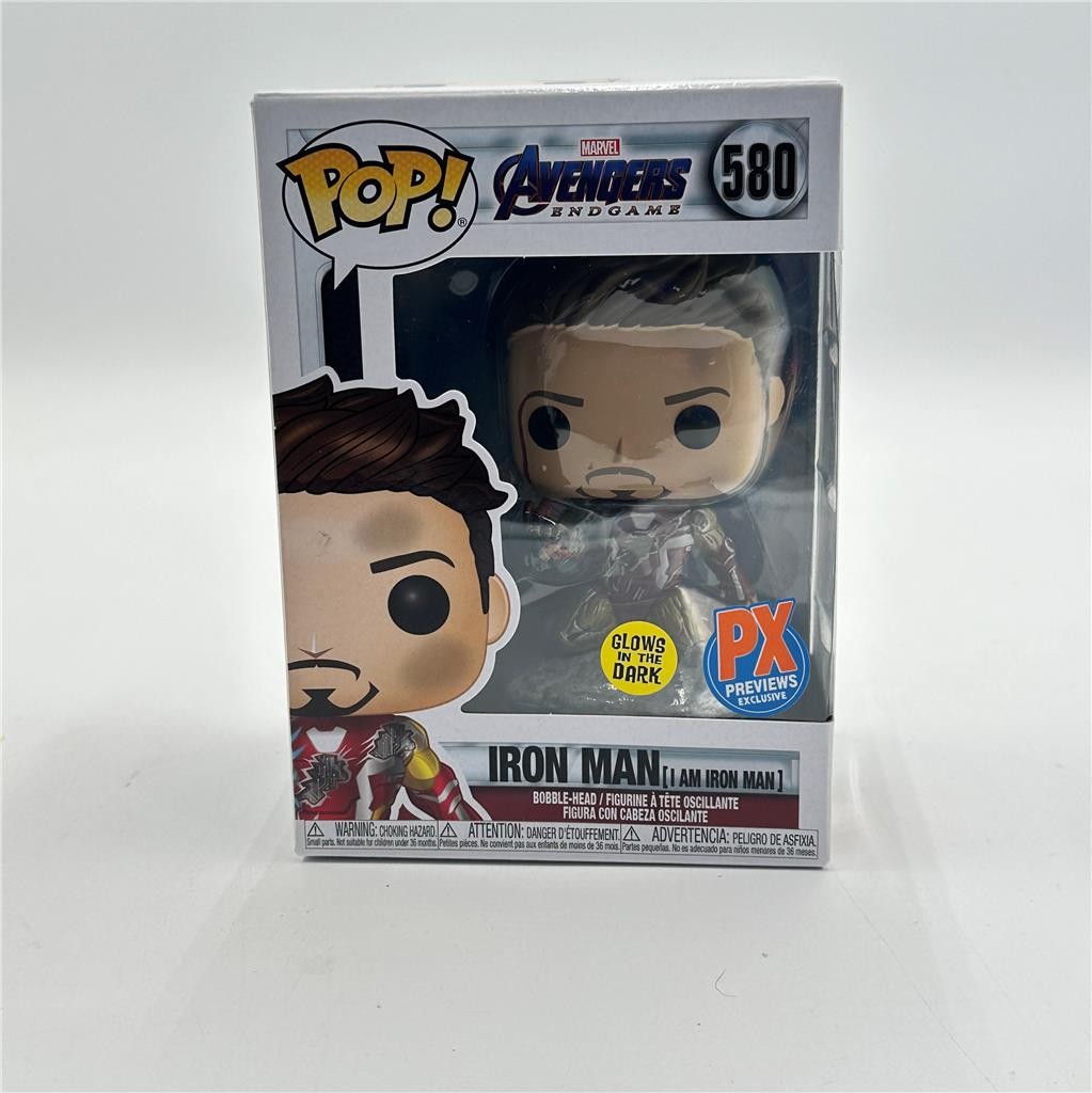 Funko Pop! Previews Exclusive - I Am Iron Man Glow-in-the-Dark 580