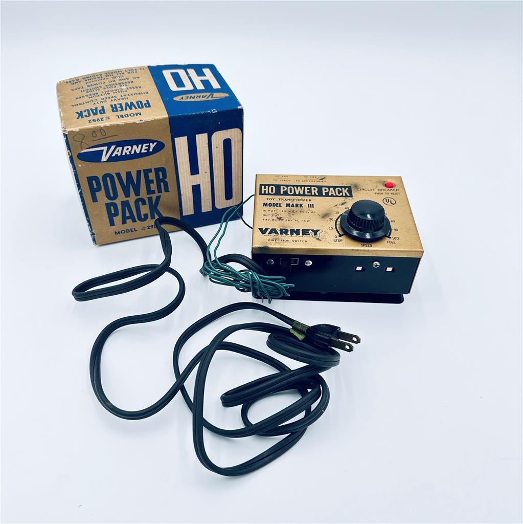 Vintage *UNTESTED AS IS* Varney HO Power Pack Model Mark 3 #2952