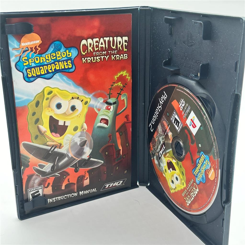 Spongebob Creature from the Krusty Krab - Sony PlayStation 2
