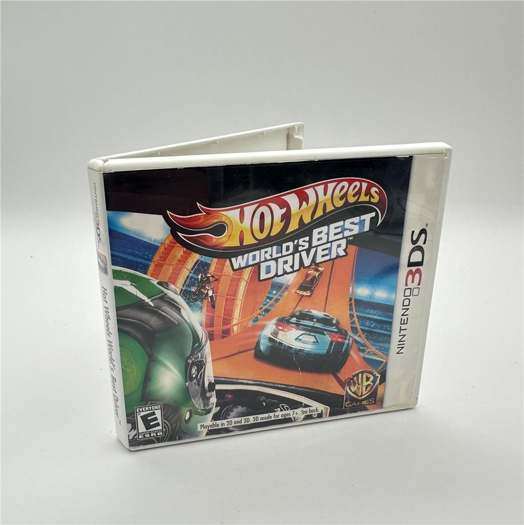 Hot Wheels: Worlds Best Driver - Nintendo 3DS