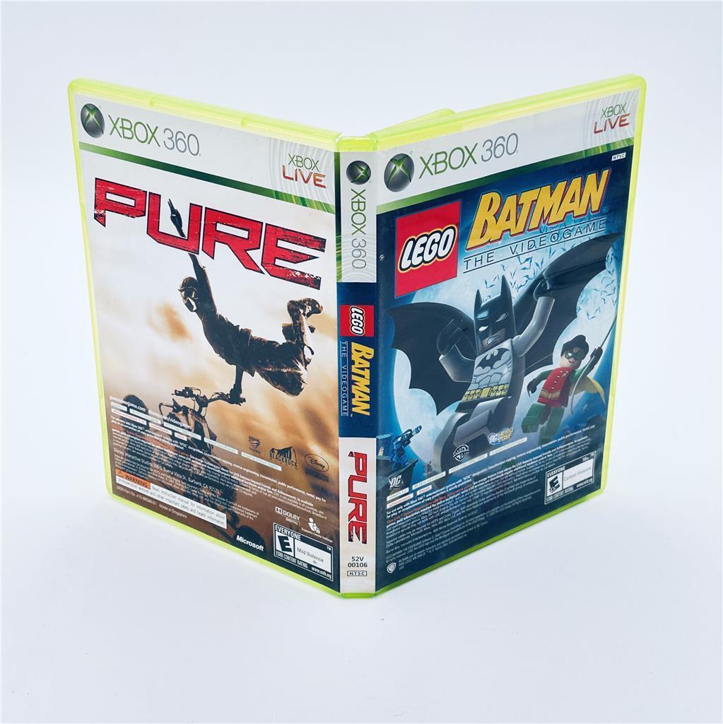 LEGO Batman: The Videogame / Pure (Microsoft Xbox 360, 2009) - CIB