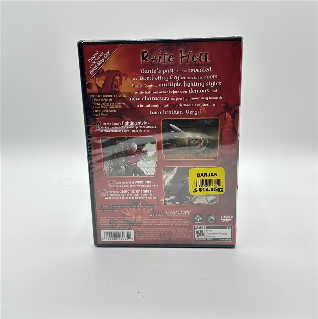 Devil May Cry 3: Dante's Awakening -- Special Edition Greatest Hits (Sony PlaySt