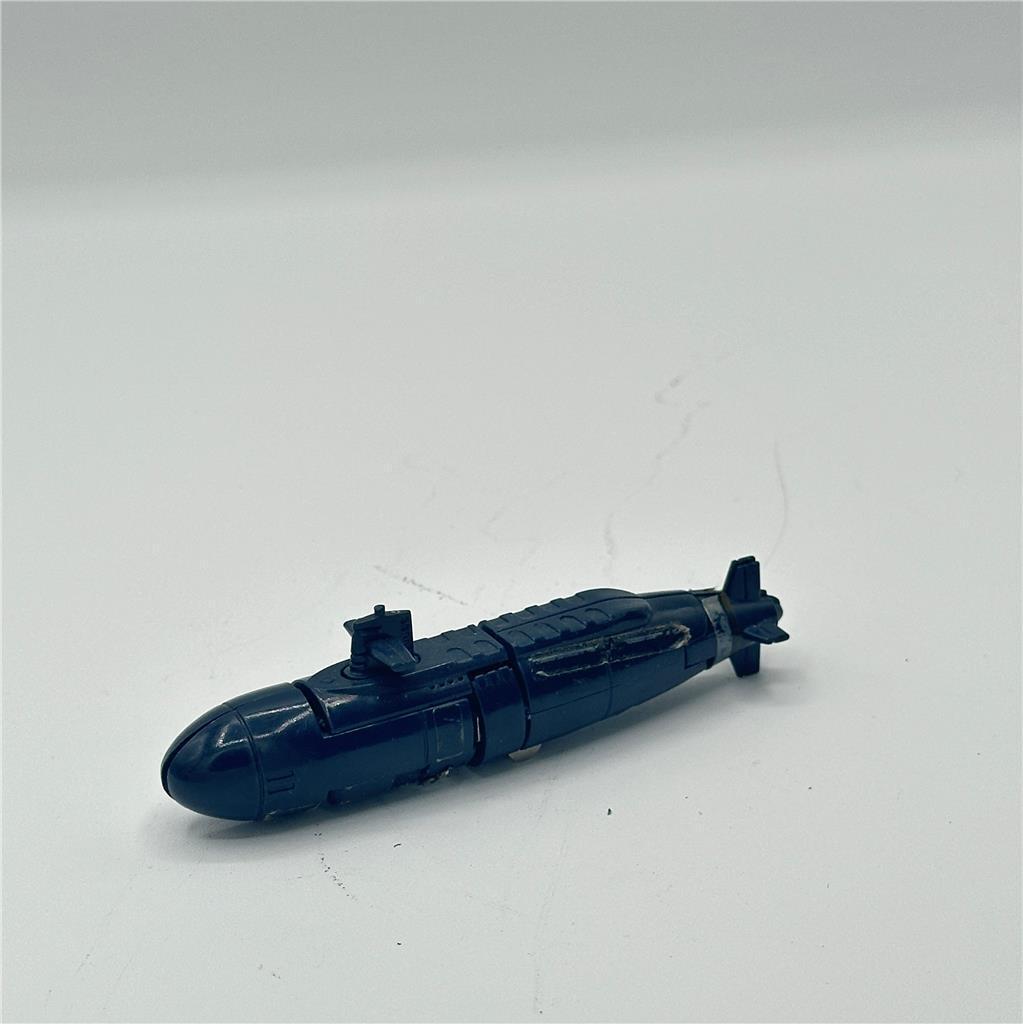 GOBOTS DIVE DIVE BLUE SUBMARINE MR-33 POPY TONKA RENEGADE ROBOT 1984