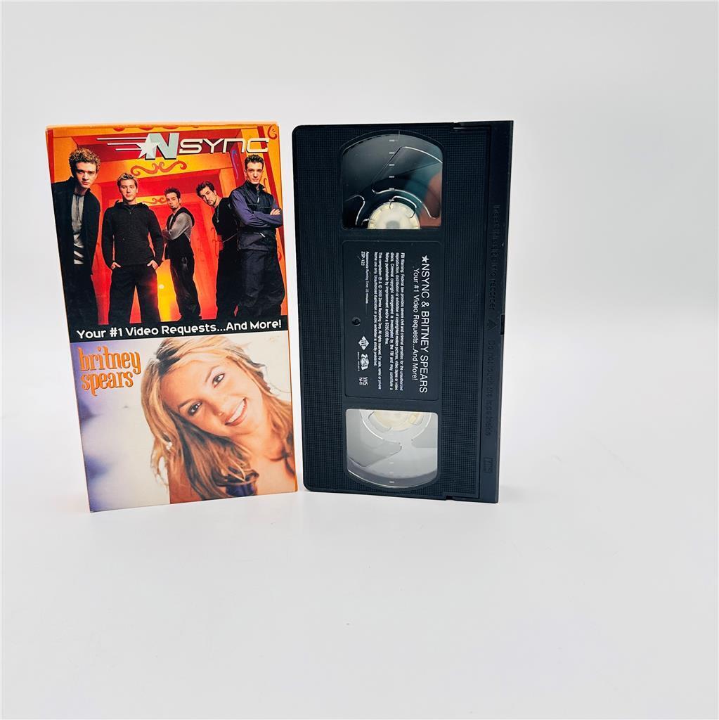 NSYNC BRITNEY SPEARS VHS TAPE 2000 Your #1 Video requests and more POP MUSIC