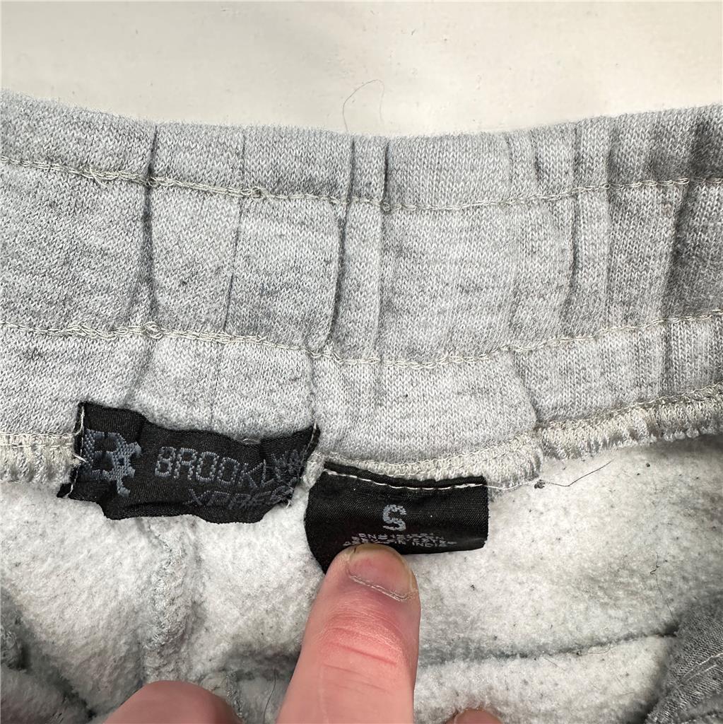 Brooklyn Xpress Men's Jogger Sweatpants Elastic Waistband Gray Size S B5