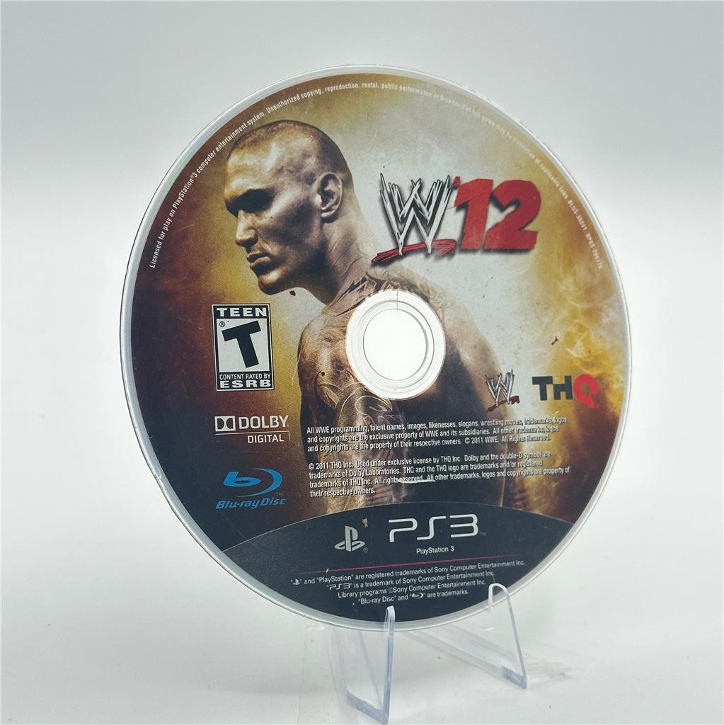WWE'12 (Sony PlayStation 3, 2011)