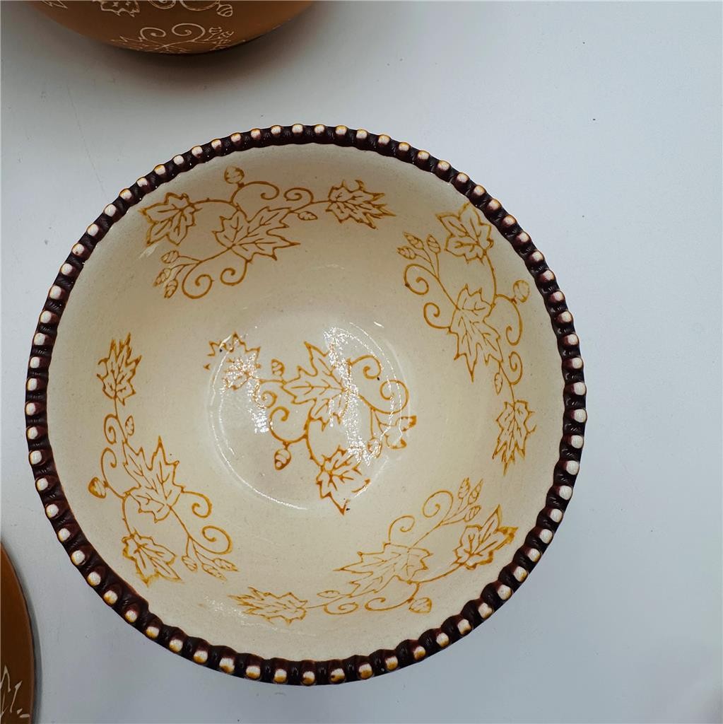 Set of 5 Temptations by Tara  Floral Lace Nesting Serving Bowls