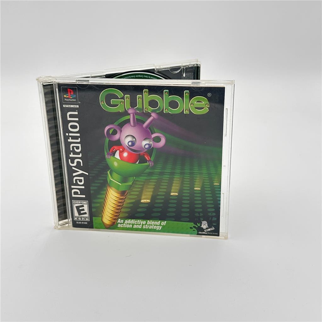 Gubble (Sony PlayStation 1, PS1, 2002) CIB Complete with Manual