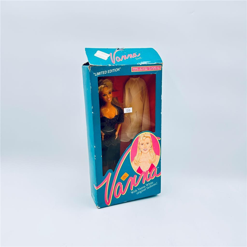 Vintage 1990 Vanna White Limited Edition Doll